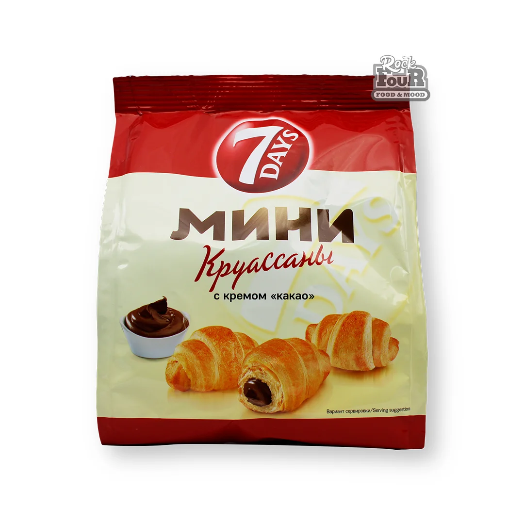 Mini croissants "7Days" with cocoa cream 65g